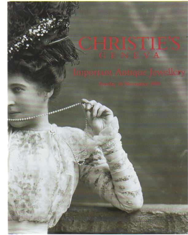 Christies 1999 Important Antique Jewellery (Digital only)