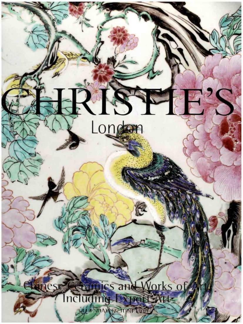 Christies 2003 Chinese Ceramics & Works of Art, Export Art