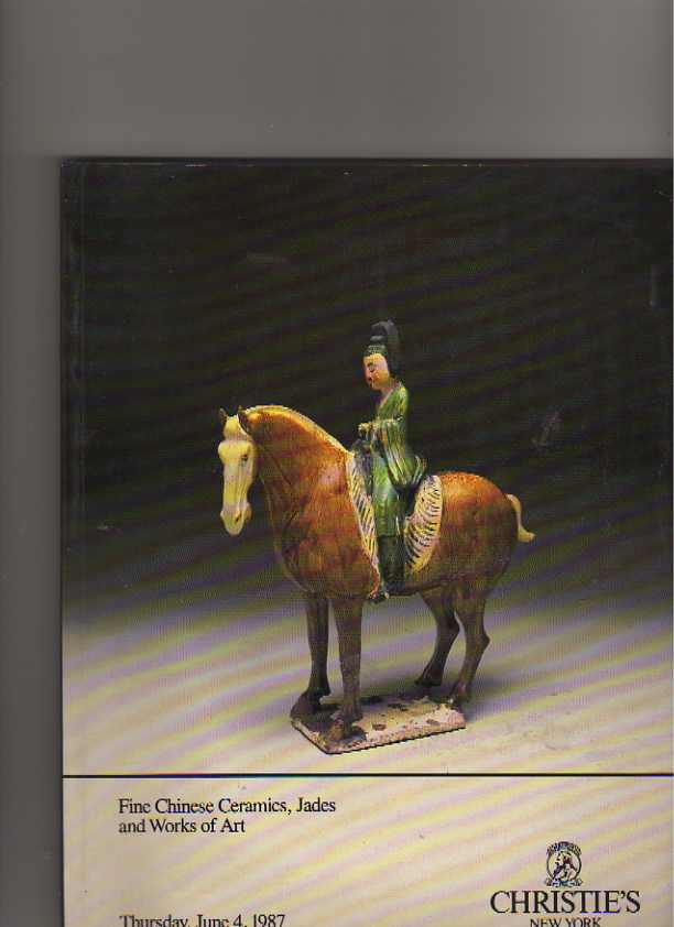 Christies 1987 Fine Chinese Ceramics, Jades & Works of Art