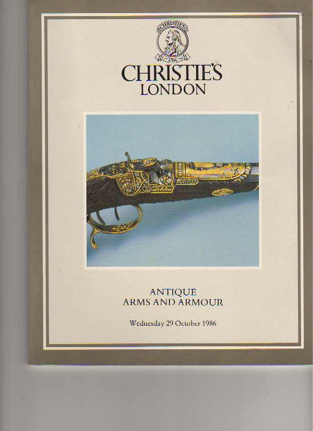 Christies October 1986 Antique Arms & Armour