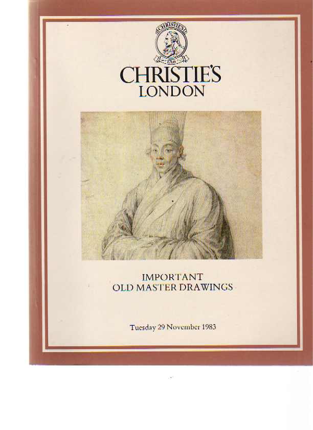 Christies 1983 Important Old Master Drawings