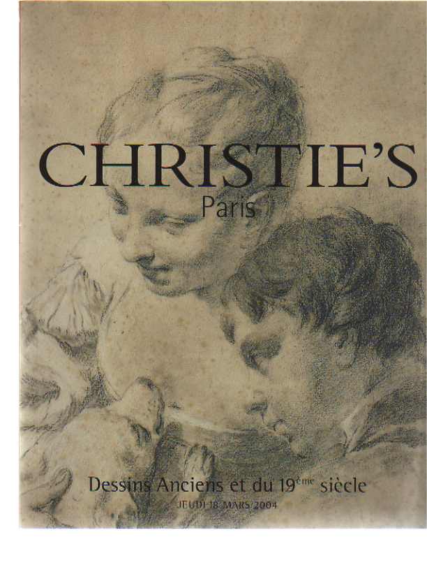 Christies 2004 Old Master & 19th C Drawings