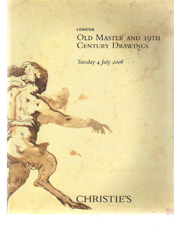 Christies July 2006 Old Master & 19th C Drawings