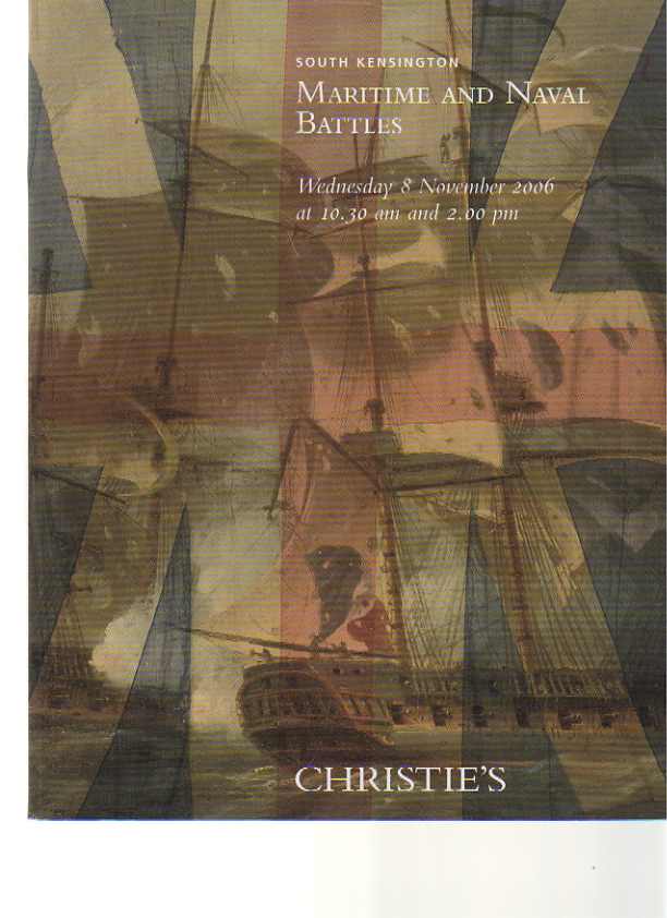 Christies 2006 Maritime & Naval Battles