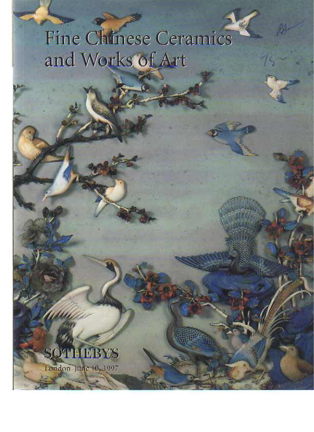 Sothebys June 1997 Fine Chinese Ceramics & Works of Art (Digital Only)