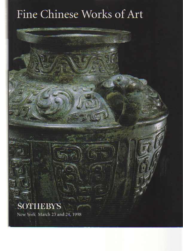 Sothebys 1998 Fine Chinese Works of Art (Digital only)