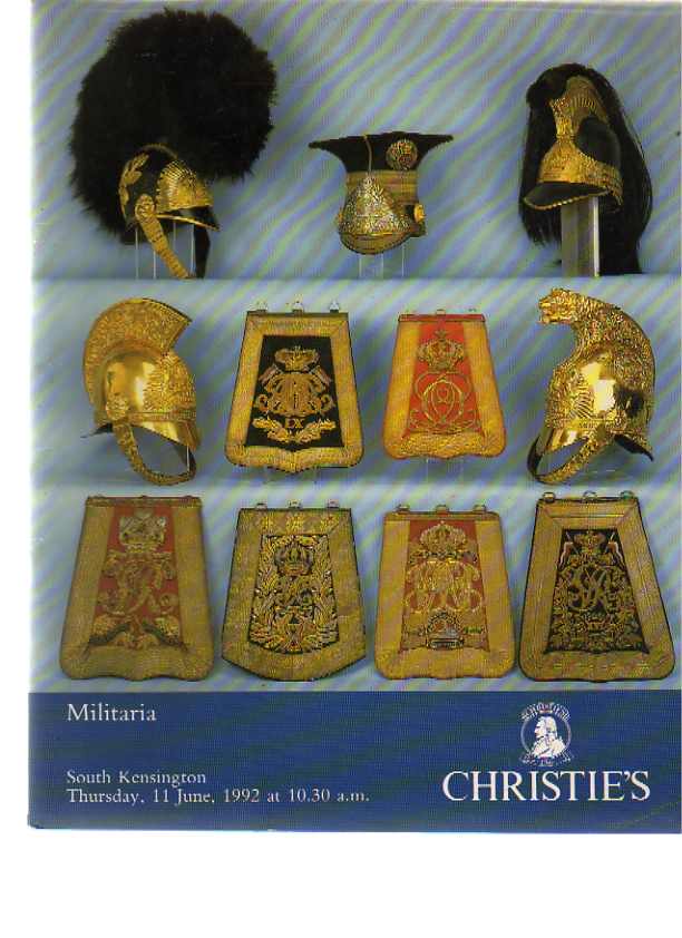 Christies 1992 Militaria