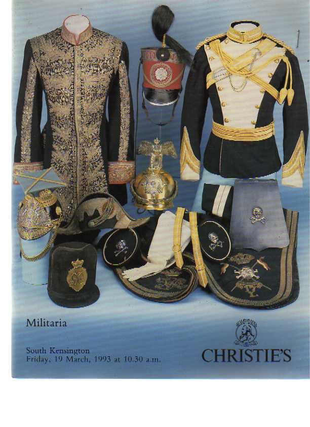 Christies 1993 Militaria