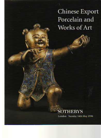 Sothebys 1996 Chinese Export and Works of Art