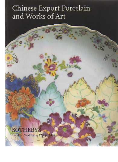 Sothebys 1998 Chinese Export Porcelain & Works of Art (Digital Only)