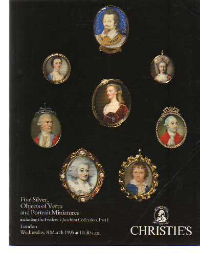 Christies 1995 Joachim Collection Portrait Miniatures 1