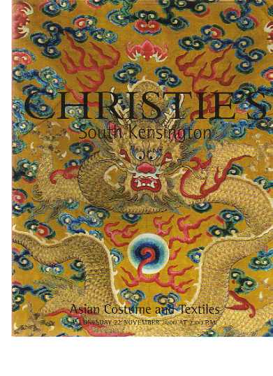 Christies 2000 Asian Costume & Textiles (Digital Only)