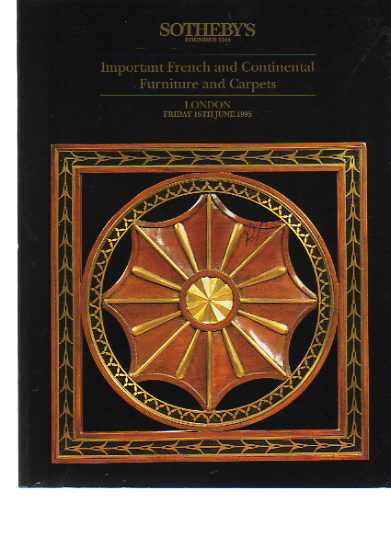 Sothebys 1995 Important French & Continental Furniture (Digital only)