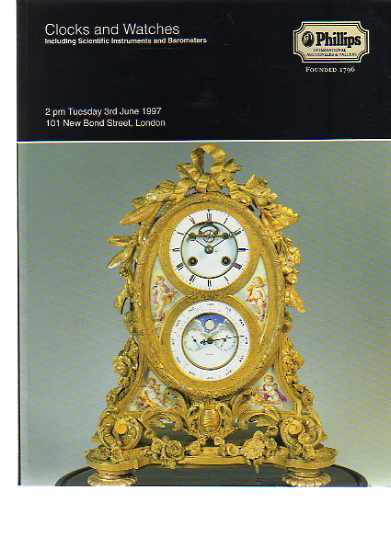 Phillips June 1997 Clocks, Watches, Scientific Instruments