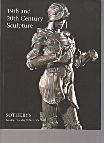 Sothebys 1996 19th & 20th Century Sculpture