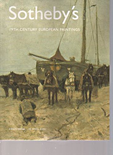 Sothebys April 2003 19th C European Paintings (Digital Only)