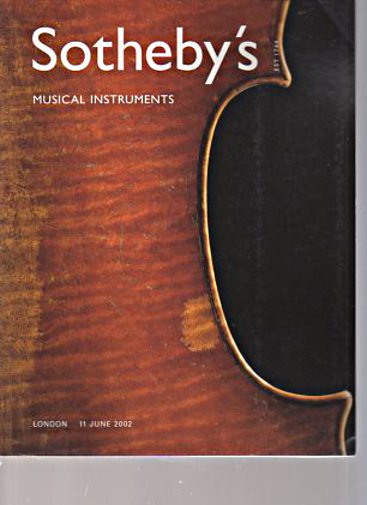 Sothebys June 2002 Musical Instruments (Digital Only)