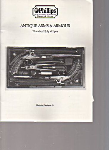 Phillips July 1987 Antique Arms & Armour