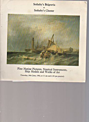 Sothebys 1982 Fine Marine Pictures, Nautical Instruments