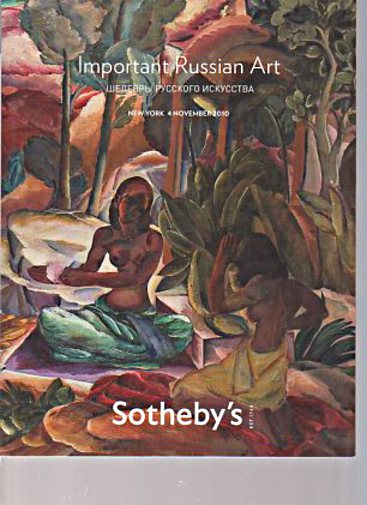 Sothebys 2010 Important Russian Art