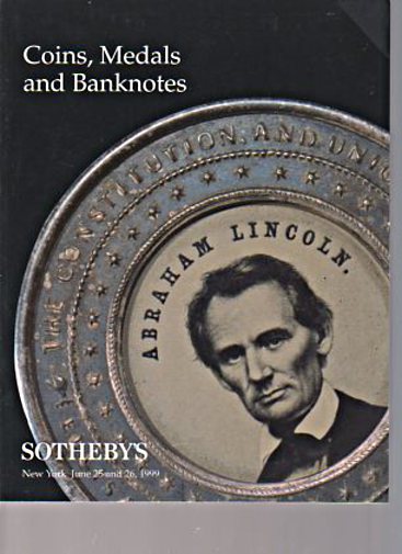 Sothebys 1999 Coins, Medals and Banknotes (Digital Only)