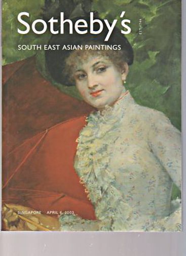 Sothebys April 2003 South East Asian Paintings