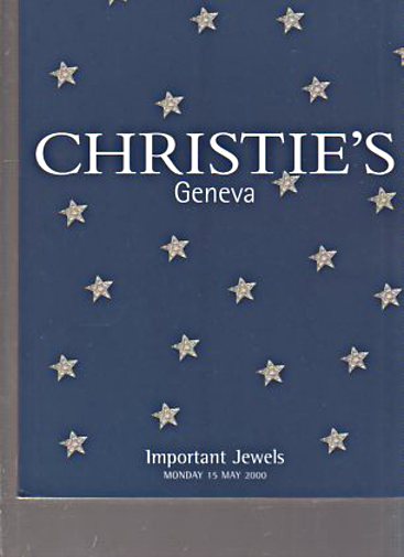 Christies May 2000 Important Jewels