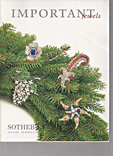 Sothebys December 1999 Important Jewels (Digital Only)