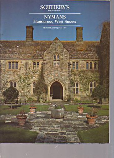 Sothebys 1994 Nymans Handcross, West Sussex