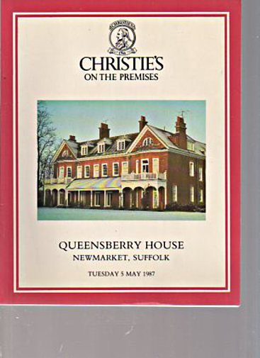 Christies 1987 Queensberry House Newmarket, Suffolk