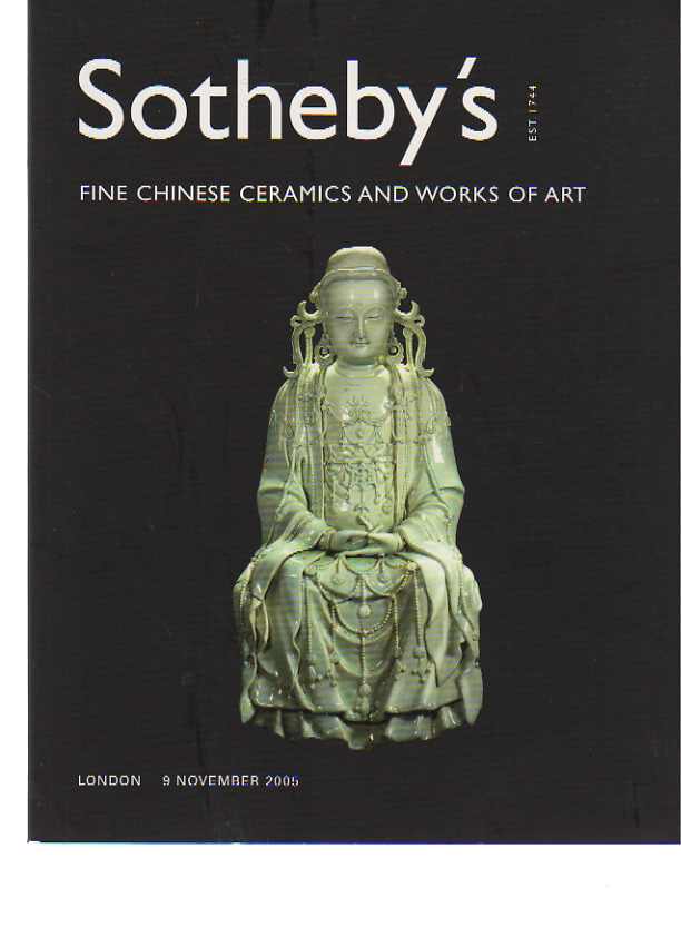 Sothebys November 2005 Fine Chinese Ceramics & Works of Art