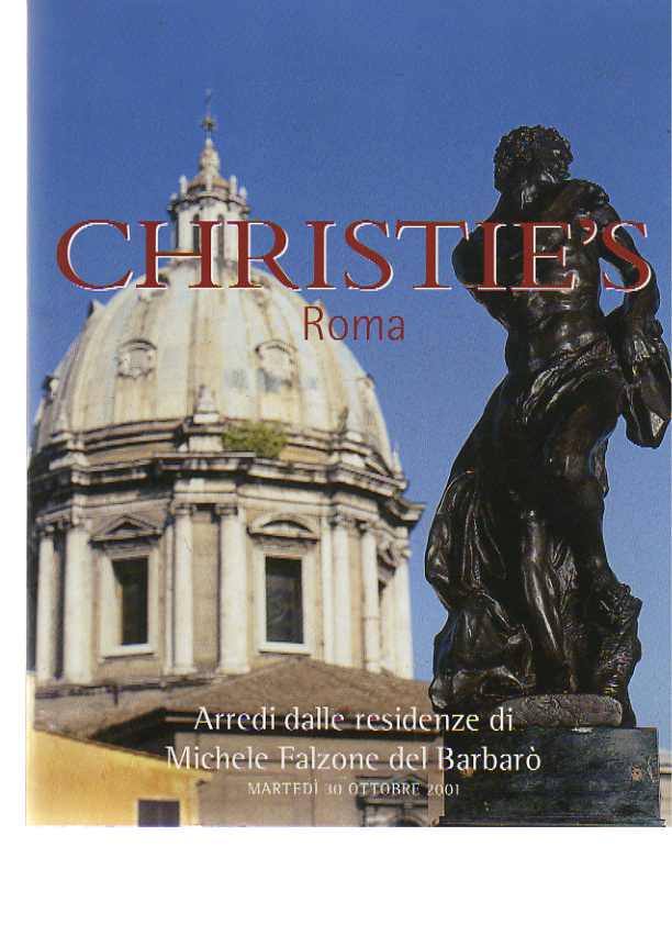 Christies 2001 Falzone del Barbaro collection (Digital only)