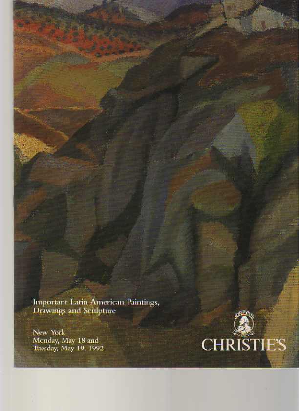 Christies 1992 Important Latin American Paintings, Drawings (Digital only)