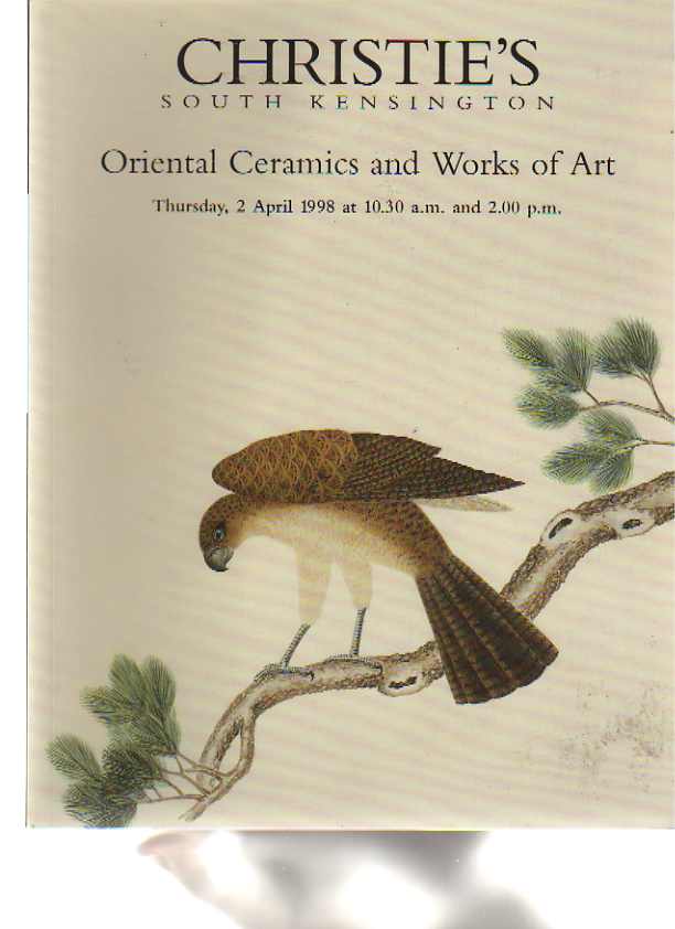 Christies April 1998 Oriental Ceramics and Works of Art