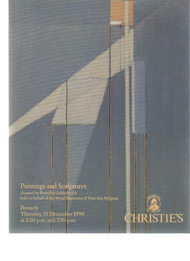 Christies 1990 Goldschmidt Collection Paintings & Sculptures