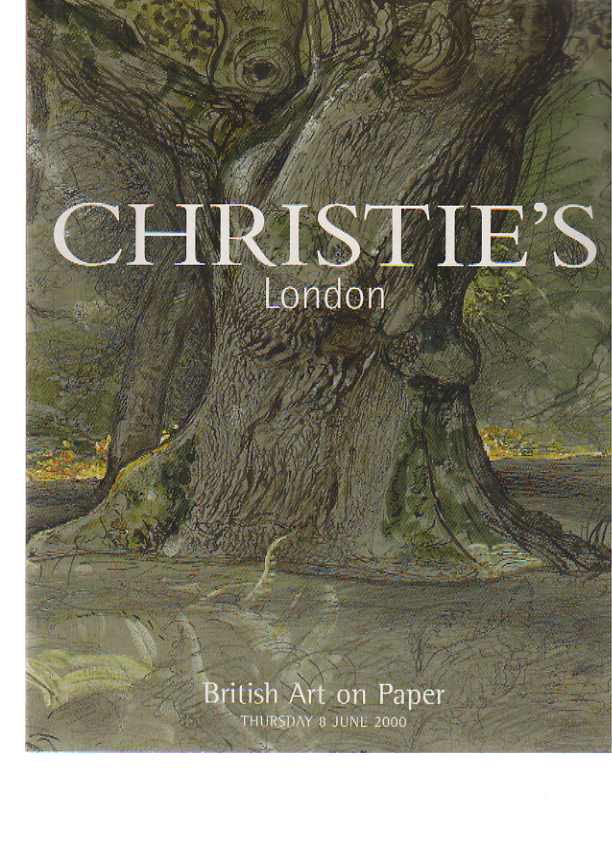 Christies June 2000 British Art on Paper