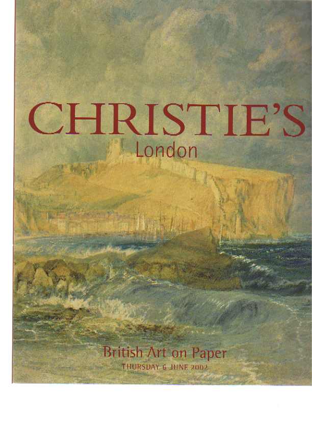 Christies June 2002 British Art on Paper