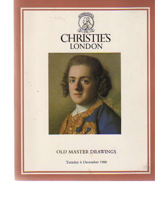 Christies 1988 Old Master Drawings