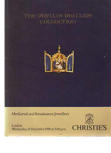 Christies 1989 Phyllis Phillips Collection - Mediaeval Jewellery