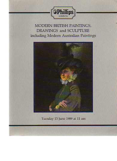 Phillips 1989 Modern British & Australian Paintings