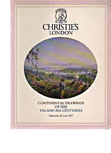 Christies 1987 19th & 20th Continental Continental Drawings