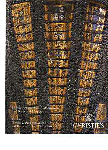 Christies 1996 Islamic Art & Indian Miniatures & Rugs & Carpets