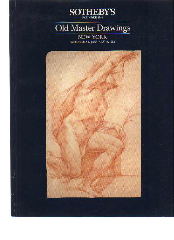 Sothebys January 1985 Old Master Drawings