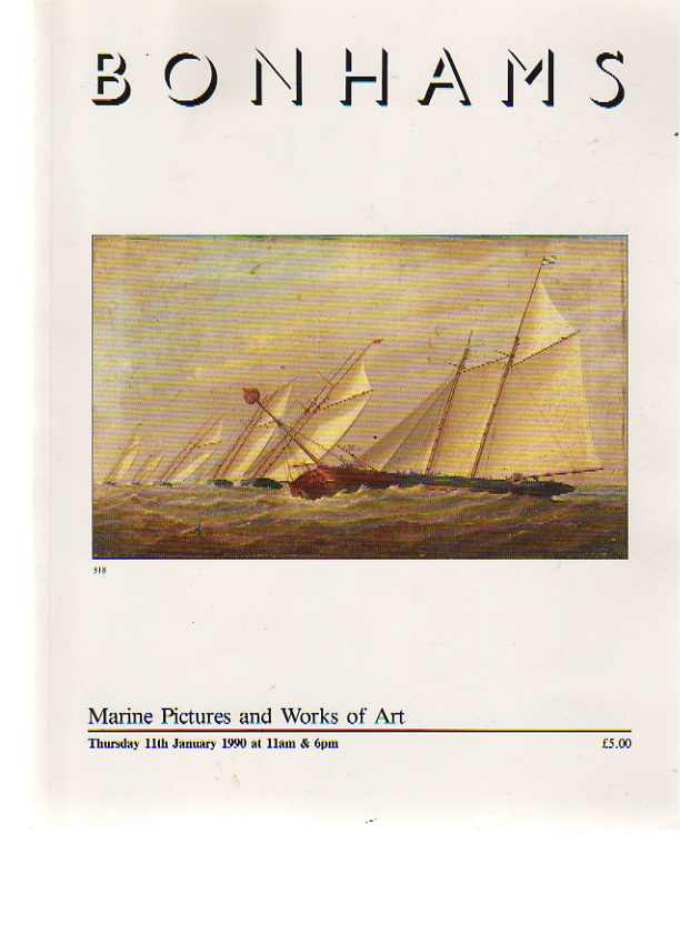 Bonhams 1990 Marine Pictures & Works of Art