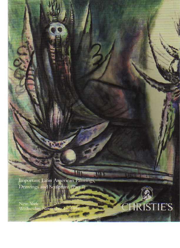 Christies 1994 Important Latin American Paintings (Digital only)