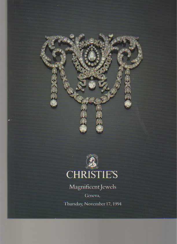 Christies November 1994 Magnificent Jewels (Digital only)