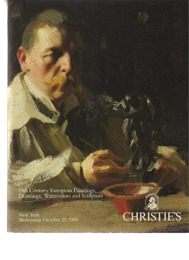 Christies 1989 19th C European Paintings, Drawings & Sculpture