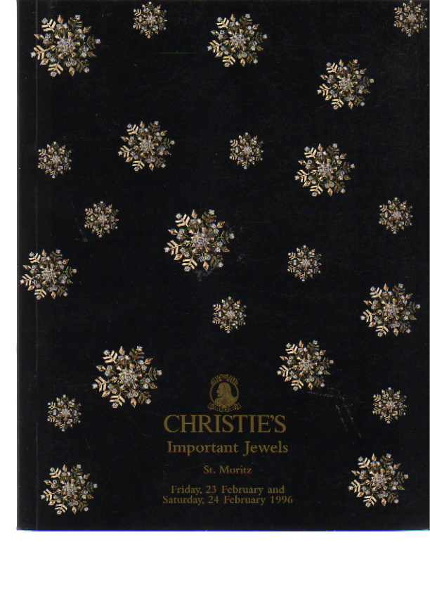 Christies February 1996 Important Jewels