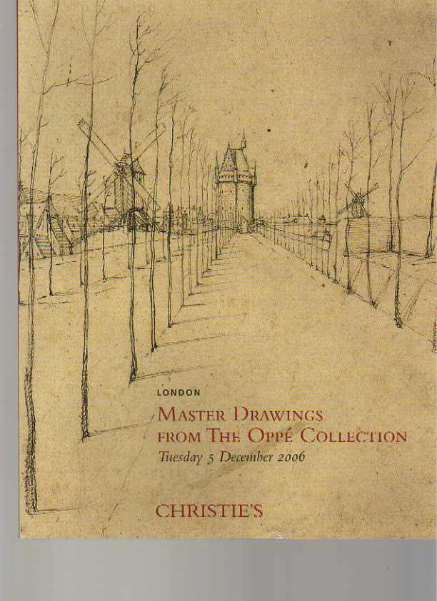 Christies 2006 Master Drawings from the Oppé Collection