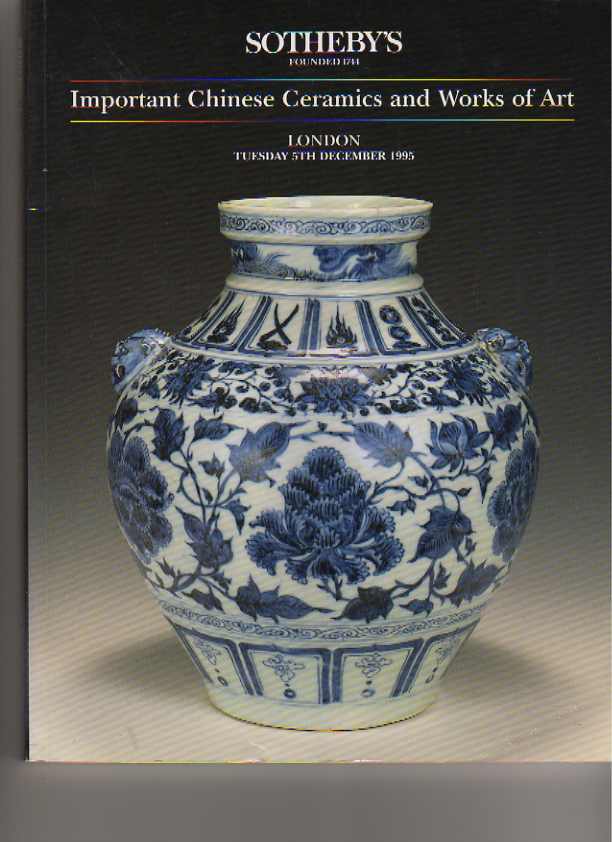 Sothebys 1995 Important Chinese Ceramics and Works of Art (Digital Only)